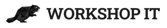 Workshop IT logo in black